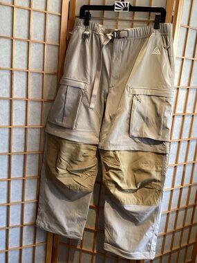 Nike ACG Smith Summit Pants Shorts Convertible 2-In-1 FN0428-009 Men's Large